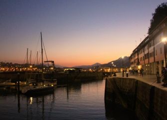 Atardecer en el muelle