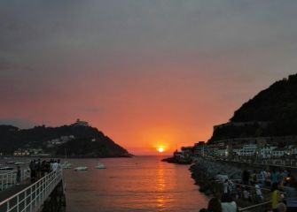Atardecer en el Náutico 