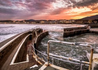 Atardecer en el puerto