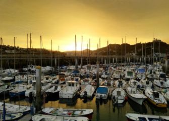 Atardecer en el puerto