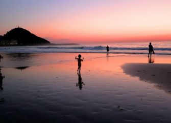 Atardecer rojo