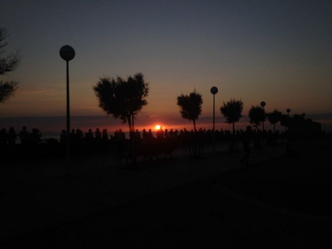 Atardecer en Sagües: foto en Donostia-San Sebastián