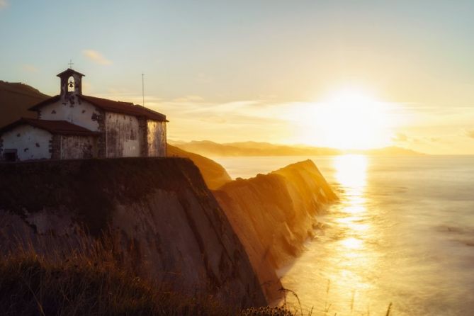 Atardecer en Zumaia: foto en Zumaia