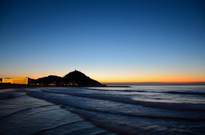 Atardecer en la Zurrioloa: foto en Donostia-San Sebastián