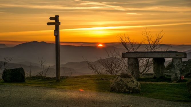 Atardeceres que enamoran: foto en Elgoibar