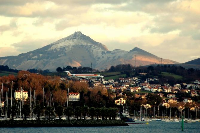 Aterrizando en Hondarribia: foto en Hondarribia