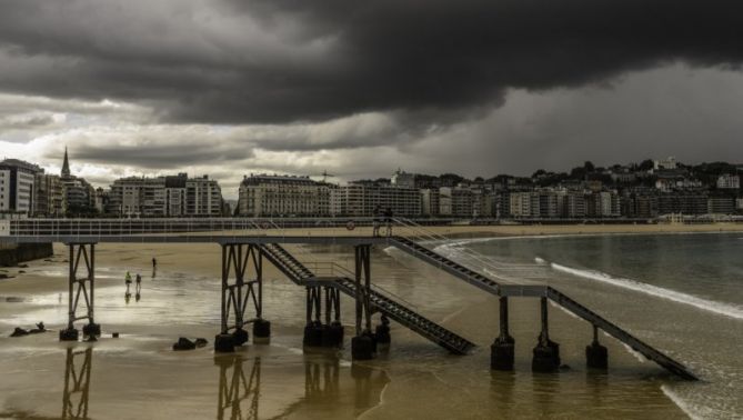 Se avecina Tormenta: foto en Donostia-San Sebastián