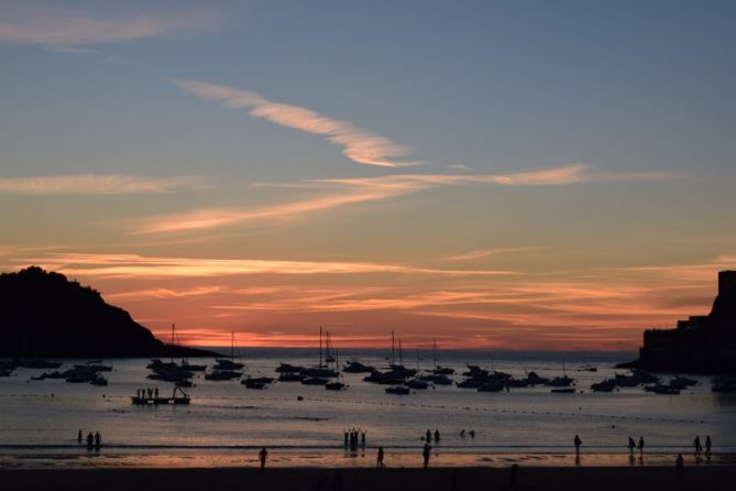 El baño del año: foto en Donostia-San Sebastián