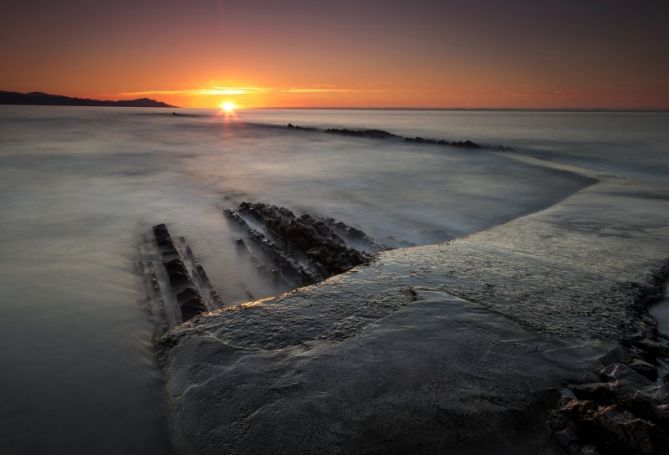 Blue: foto en Zumaia