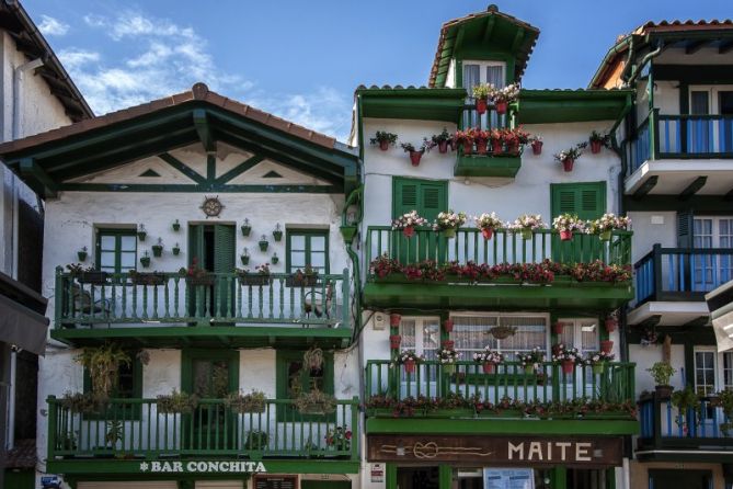 Casas de la Marina: foto en Hondarribia