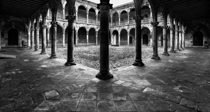 Claustro de la universidad de Oñati: foto en Oñati