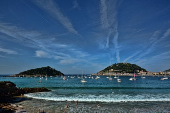 la concha: foto en Donostia-San Sebastián