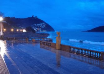 La Concha azul Donostiarra