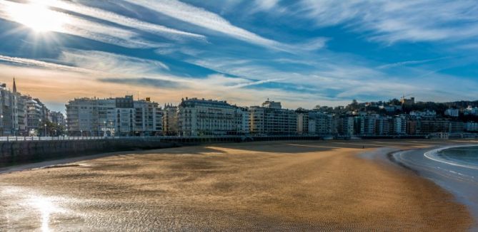 ¿La concha sin gente?: foto en Donostia-San Sebastián