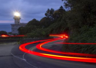 Conduciendo hacia el Faro