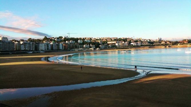 Creando tu propio camino: foto en Donostia-San Sebastián