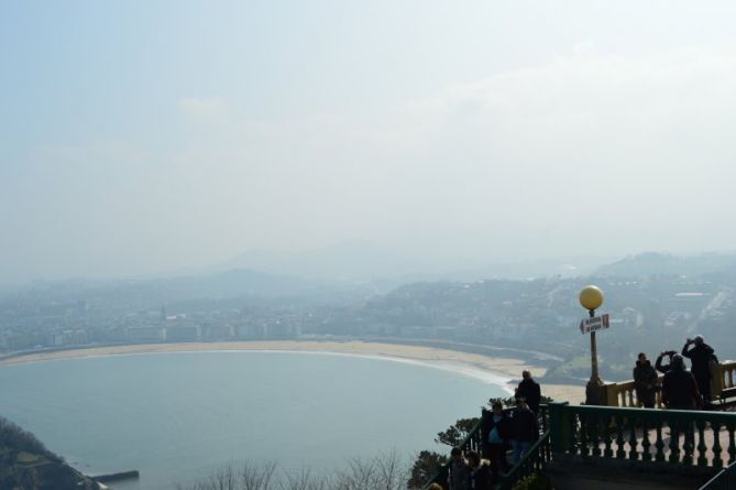 Desde el cielo al mar: foto en Donostia-San Sebastián