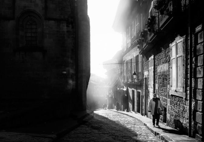 Días de bruma : foto en Hondarribia