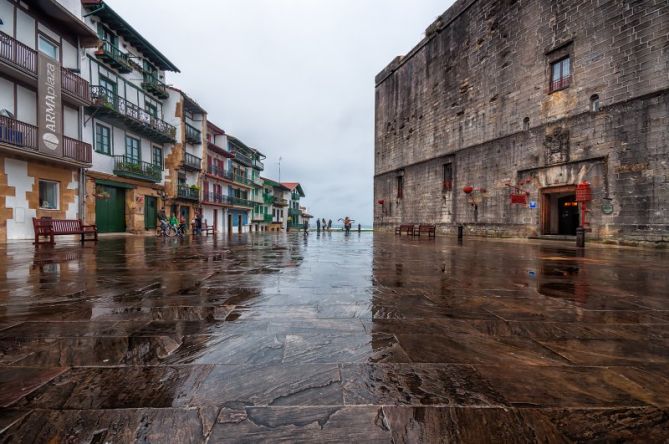 Días de lluvia: foto en Elgoibar