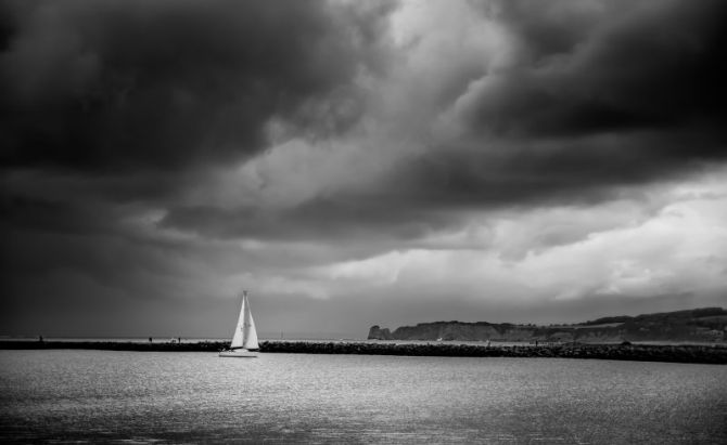 Días de navegación: foto en Hondarribia