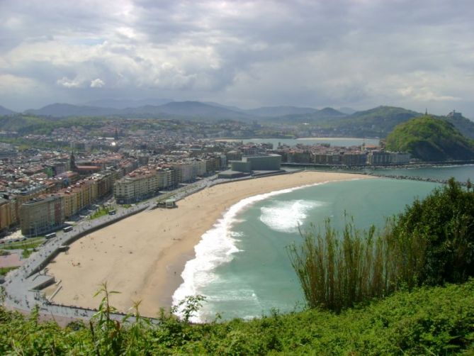 Donosti desde Ulia: foto en Donostia-San Sebastián