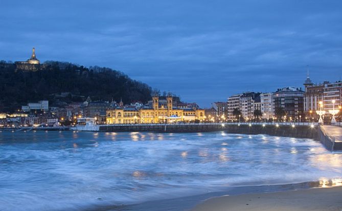 Donosti  ,la Concha: foto en Bergara