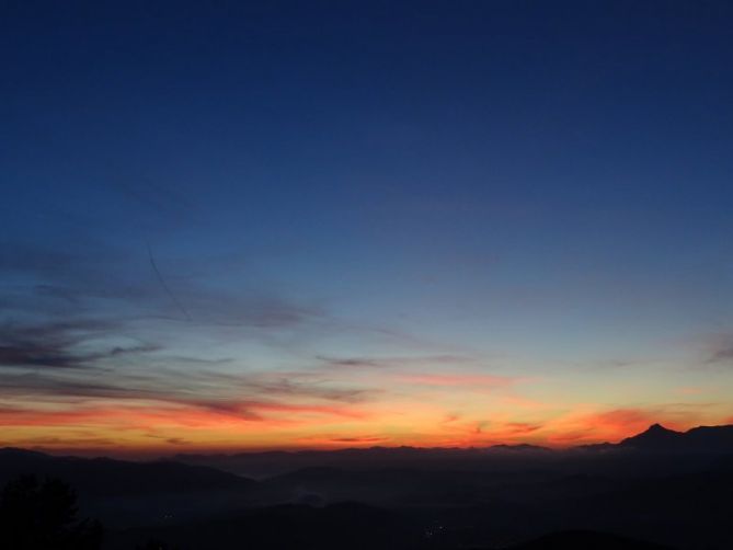 Egunsentia: foto en Zegama