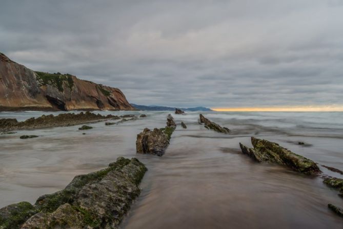 ekaitza intzurunen: foto en Zumaia