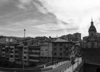 Elgóibar en blanco y negro