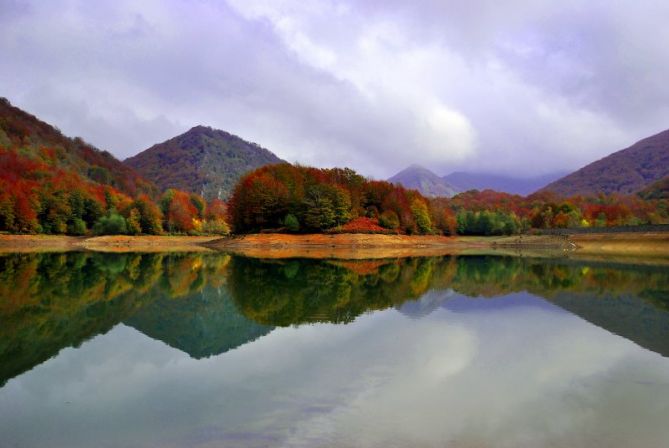 Embalse de Lareo: foto en Ataun