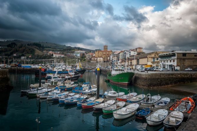 Flota de Getaria: foto en Getaria