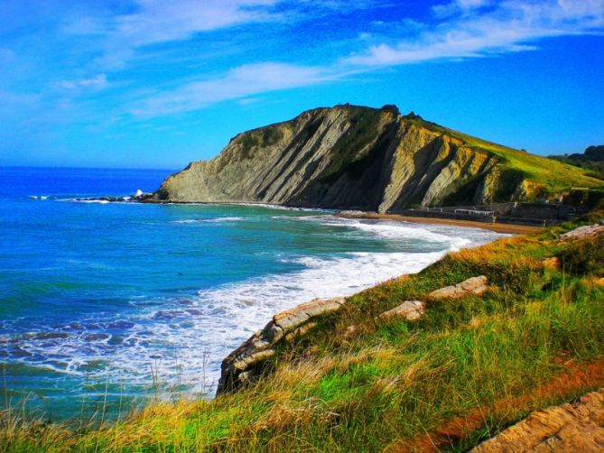 Flysch.: foto en Zumaia