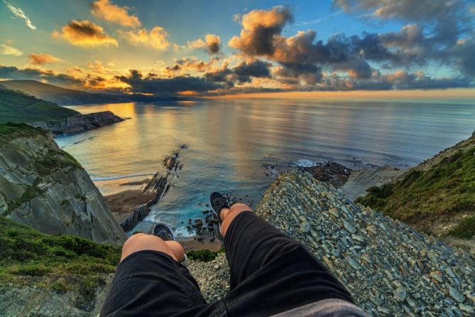 El Flysch a tus pies: foto en Zumaia