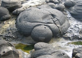 Formas en la costa de Hondarribia