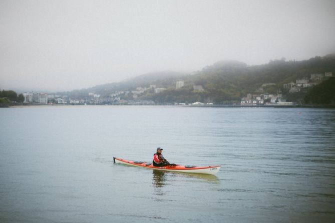 Frias aguas: foto en Donostia-San Sebastián