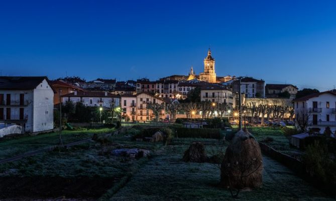 Frio de invierno: foto en Hondarribia