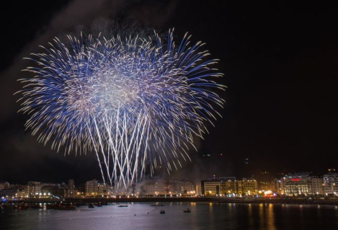 Fuegos Artificiales Semana Grande: foto en Donostia-San Sebastián