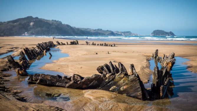 Gustav: foto en Zarautz