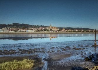 Hondarribia desde Hendaya