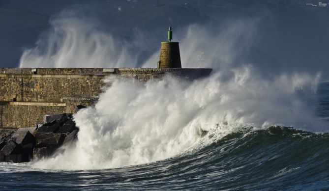 Indarra: foto en Zumaia