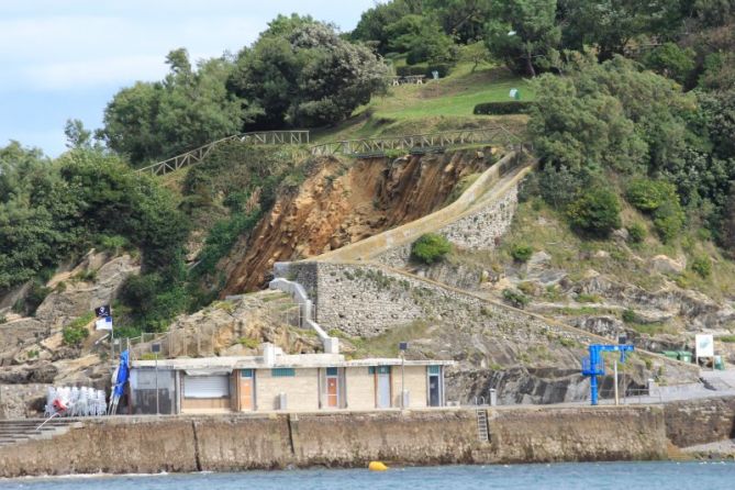 isla santa clara: foto en Donostia-San Sebastián