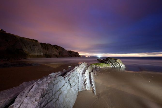 Itzurun fuga: foto en Zumaia