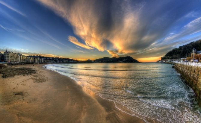 La Kontxa en 8mm: foto en Donostia-San Sebastián