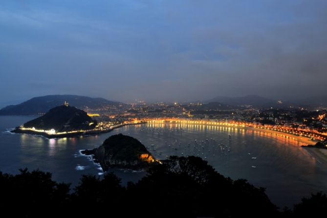 Luces de Donosti: foto en Donostia-San Sebastián