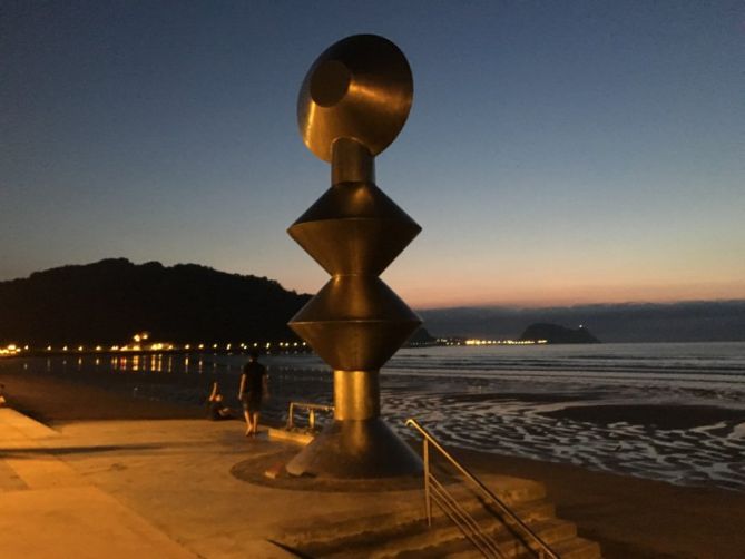 Malecon de Zarautz: foto en Zarautz