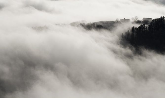 mar de nubes: foto en Baliarrain