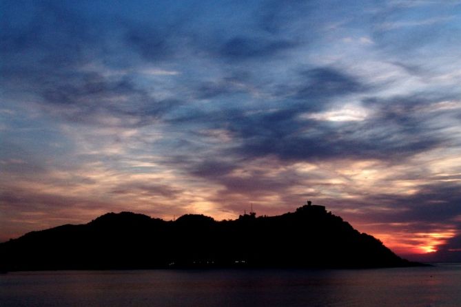 El marco: foto en Donostia-San Sebastián