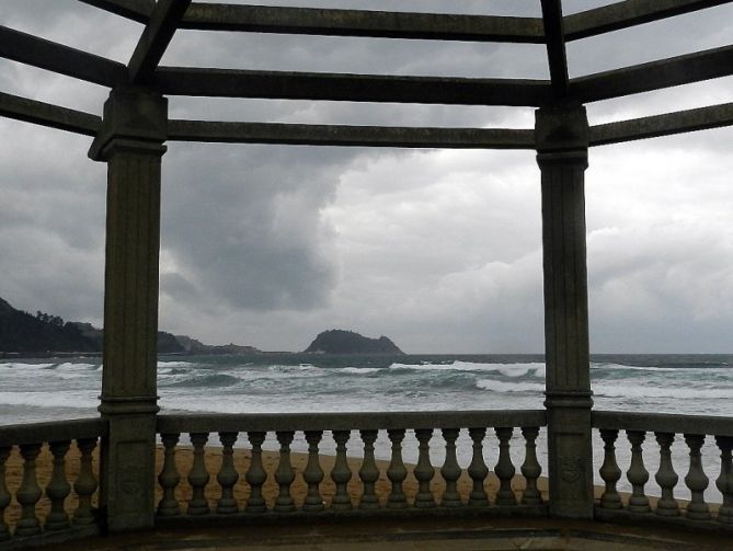 El mirador del ratón: foto en Zarautz