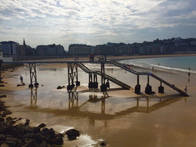 El Nautico al desnudo: foto en Donostia-San Sebastián