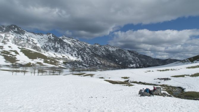 nieve urbia: foto en Oñati